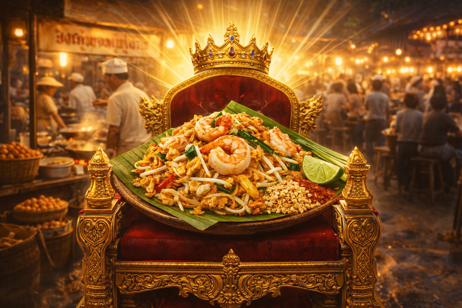 パッタイが「屋台の王様」