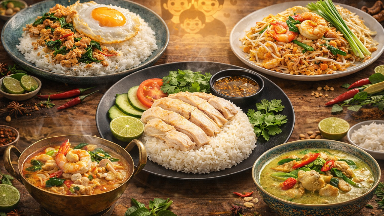 家族向けタイ料理