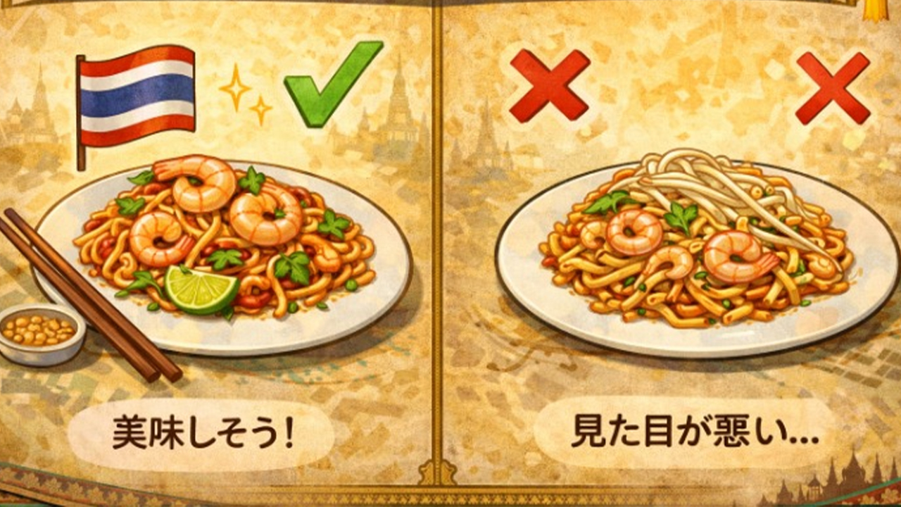 タイ料理は“少しのズレ”で印象が変わりやすい