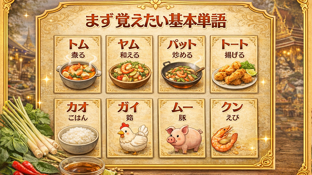 まず覚えたい基本単語