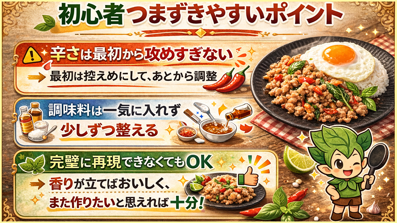 初心者がつまずきやすいポイント