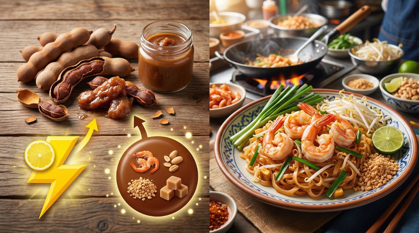 タマリンドの役割は酸味とコク