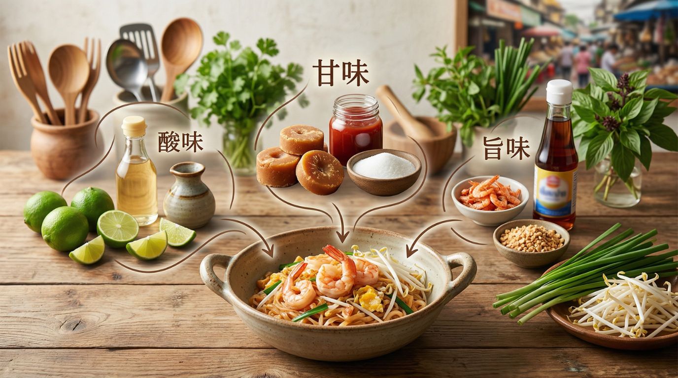 代用の基本設計は酸味・甘味・旨味をセットで作る