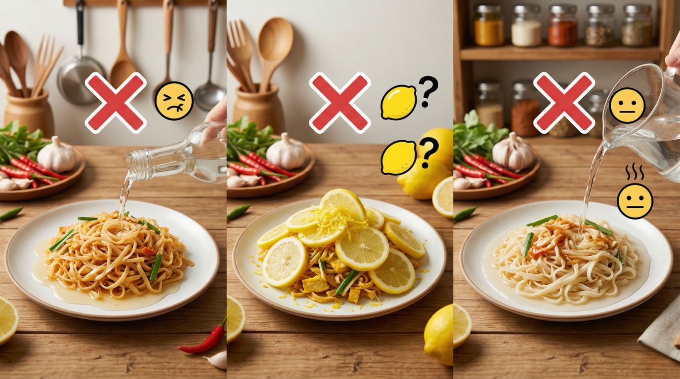 やりがちなNG代用で酸っぱすぎと別料理化を防ぐ