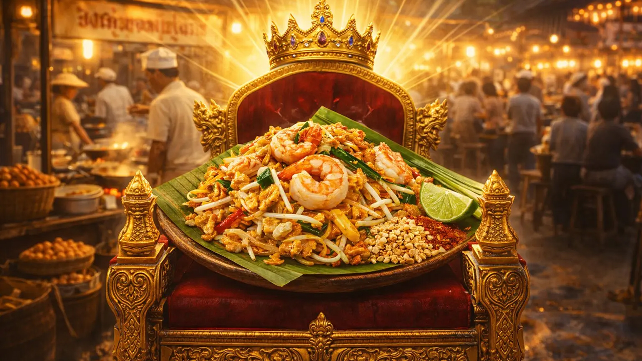 パッタイが「屋台の王様」