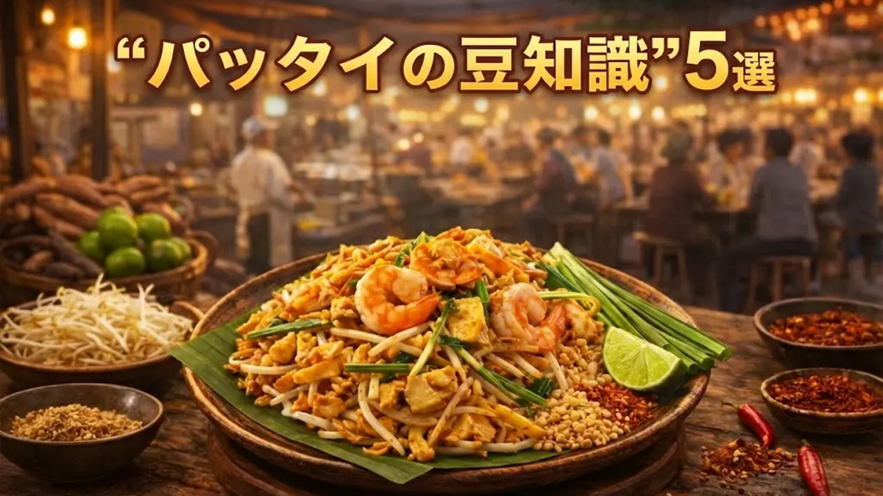 “パッタイの豆知識”5選