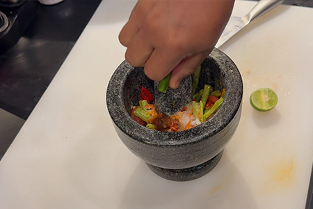 ライムを入れる