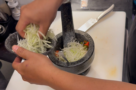 パパイヤ入れる