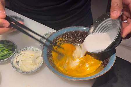 ココナッツミルク追加