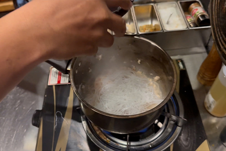 ウンセンを入れる