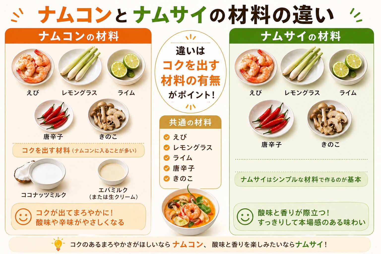 4. 材料の違い画像